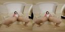 [180VR3D] Sensitive Squirting * Rin (21) Squirting Training Early Work "Please Look at My H Place" ~ Finger Masturbation & Rotor Masturbation with a Leotard That Bites In
