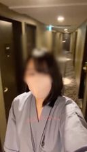 Exposure resumes! 〈Amateur selfie〉 2nd year of university! **** of exposure masturbation at the hotel! - It should have been a big happening again, and when I went out of the room and masturbated naked, I couldn't open the key and ended up at the front desk、、、