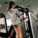 [Abdominal muscle athlete] Gonzo with an instructor of a famous diet gym (2). Convulsions the trained physical beauty and continuous orgasm * Limited quantity