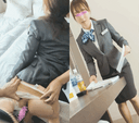 [Independently obtained 38] Hotel Woman Group Chikan Tight Skirt Nice Ass Concierge (S Prefecture T Group Hotel 〇 × Bridge)