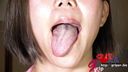 65mm 긴 혀 언니 하마사키 나오의 긴 혀 클로즈업 감상 렌즈 핥기 입으로