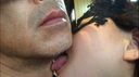 Bon holiday, deep kiss with wife Bellochu Face licking Fetish video [Personal shooting]