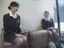 [Real CA] 2 active beautiful stewardesses [Gachi AV in the era of no regulations] There is high quality ZIP (CA series 2) Active stewardess - complete adhesion