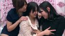 Amateur lesbian pick-up ♥ friends kissing competition! Rough threesome orgasm rolling! Vol.03