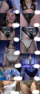 Beautiful Campaign Girl Swimsuit Fashion Show