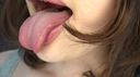 (1) [Spit tongue observation] Mizuki Hayakawa's tongue velo observation subjective lens licking spit word blame! !!　