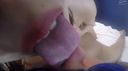 (2) [GPRO POV] Request nose licking ejaculation with erotic smelly thick tongue of big wife!