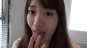 (1) [Spit tongue observation] Saki-chan's tongue velo observation subjective lens licking spit word blame! !!