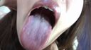 (1) [Spit tongue observation] Saki-chan's tongue velo observation subjective lens licking spit word blame! !!