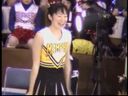 [Cheer gal hidden camera] Fluttering mini skirt flips up ~ ♪ Beautiful woman cheerleading championship edition (1)