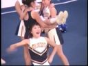 [Cheer gal hidden camera] Fluttering mini skirt flips up ~ ♪ Beautiful woman cheerleading championship edition (2)