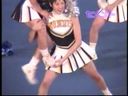 [Cheer gal hidden camera] Fluttering mini skirt flips up ~ ♪ Beautiful woman cheerleading championship edition (2)