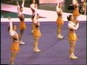 [Cheer gal hidden camera] Fluttering mini skirt flips up ~ ♪ Beautiful woman cheerleading championship edition (3)