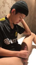 Haruki-kun appeared! !!　Masturbation in club clothes Saka Uni