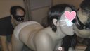 [Personal shooting] Black-haired whip whip shaved 22 years old, single mom with children, vaginal shot × 2 [High quality version available]
