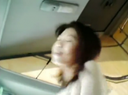 【개인 사진】 SA에서 차내에서 헌팅한 장거리 운전자의 어머니의 교미 영상
