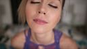 Clear face blonde beauty white-eyed ikiahe face live chat!