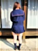 [Limited time sale] Amateur local real miniskirt winter sailor suit bare leg navy blue socks photo book [ZIP downloadable]
