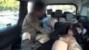 Immediately! Car continuous swallowing off paco pacifier wife [personal shooting]