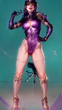 AI ART Widowmaker Overwatch sexy dance dance ep98