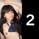 『顔出し２』【個撮】①黒髪　.ri細身の..女　電マで腰浮き上がりピクピクイキ。ワケ分からなくなって「私をおか●て孕ませてください…♥」と言い始める始末。最後に膣奥ド突きNTR孕ませ大量中出し