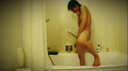 A perverted advisor is set up in the shower room masturbation of a player in a relationship