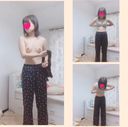 Changing clothes video sent by a small girlfriend to her boyfriend (mp4)