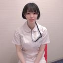 A large amount of vaginal shot to a white coat angel black-haired ♡ neat nurse 20-year-old Kyoko. - A pursuit piston on her who is attacked by a big and continues to squeal.