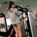 [Abdominal muscle athlete] Gonzo with an instructor of a famous diet gym (3). Convulsions the trained physical beauty and continuous orgasm * Limited quantity