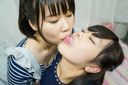 While the dormitory director is not looking ... Saliva exchange vacuum kiss lesbian that overflows