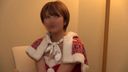 - [Amateur pick-up] Short hair busty Santa beauty and. - A fierce piston on a squirting wet.