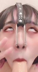 - [Throat / facial collapse] Throw away pride and everything with a nose hook Ahegao Irama, a well-formed face of a high-flying car Musume, and the face collapses! Stretch out under the nose and vulgarly widen the nostrils to release a video of black history confirmation.