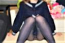 [Limited time sale] Local 〇〇 Prefecture J 〇 Book 〇 Uniform Cosplay Amateur Sailor Suit Black Tights Panty Shot Photo Book 2 [ZIP DL possible]