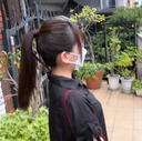 [Former office idol (18)] Pregnancy mass ejaculation in the back of the vagina of a black-haired ponytail beauty. As it is at the end of school. * Limited release