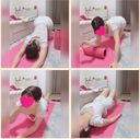 [/**Living alone room] Female friend's yoga time is too defenseless and all-you-can-eat panchira chest chiller (mp4)