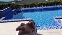Saffle-chan 在返回的南部島嶼上 露天游泳池的秘密陰道拍攝（第 2 部分）