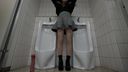 [Review appearance privilege] Beautiful apparel clerk Nami-chan masturbates in a public toilet ☆