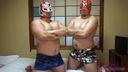 Heavyweight Title Match! - A gachinko flesh battle between Masked Go and Masked X! - Sweaty raw copulation between whips! - Includes 2 electric masturbator ejaculations!