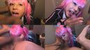 A video of licking the ear and getting an erection ● refreshing the chin with a