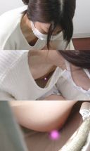 [Delivery chest chiller] Nipples can be seen from the chest of a married woman / When I went to the delivery, I was able to take a panchira chest chiller [Shipping]