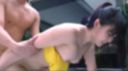 - [Gachi Nampa] F cup busty married woman who took it home at the night pool. Put on a swimsuit and have sex until morning