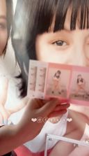 [Selfie of 18-year-old G cup Erika] ☆彡 Graduation commemorative purikura! - I'm looking at the uniform, and I take a picture while masturbating a naked with a purikura that reflects the whole body! - The hole in the ass is also full and the is squeaky ... ///