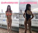 - Shame that is completely visible with naked masturbation from a vulgar waist pretending dance with impossible full view danger exposure ♡ swim swim