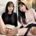 メガネのオタ美女たちの開脚写真集