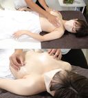 Rubbing ♡ the big of a fair-skinned beauty with an oil massage / The appearance of feeling the nipple attack is too ♡ erotic [Beautiful breasts / treatment /]