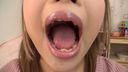 Unfussy gal!　Kaede Futaba's tongue and mouth selfie POV observation