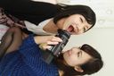Subjective lesbian!　Mutual mouth selfie observation Maki Hoshikawa Natsuki Yokoyama