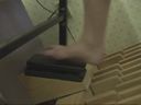 Reprint lesson student's stocking stepping on the piano pedal