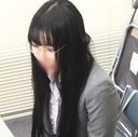 【風俗講習】職業訓練と言いながらエッチな指導。清楚なメガネ美女に中出しFUCK。