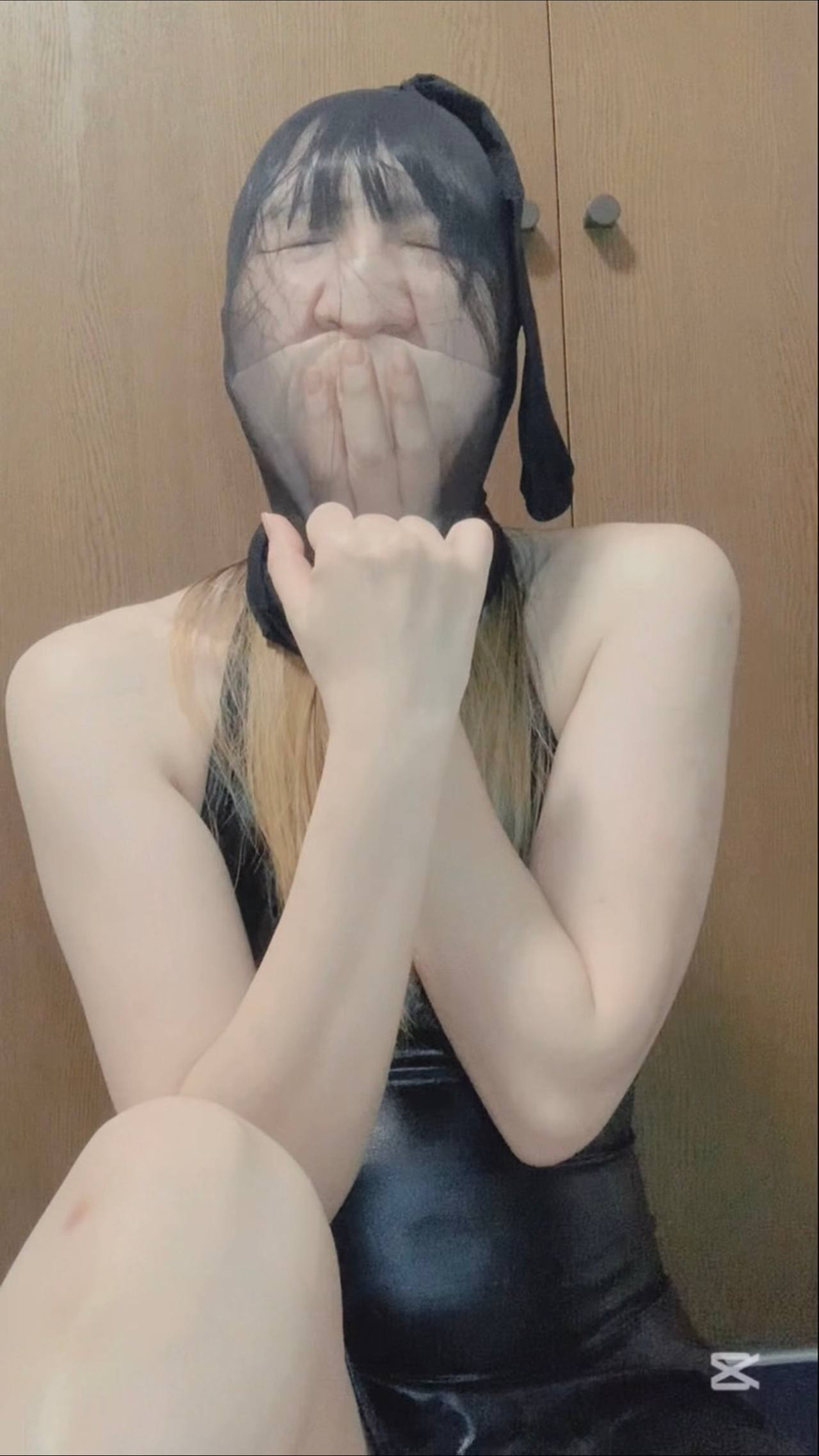 3種のストッキング被り！目元とお鼻出し♡ gallery photo 4